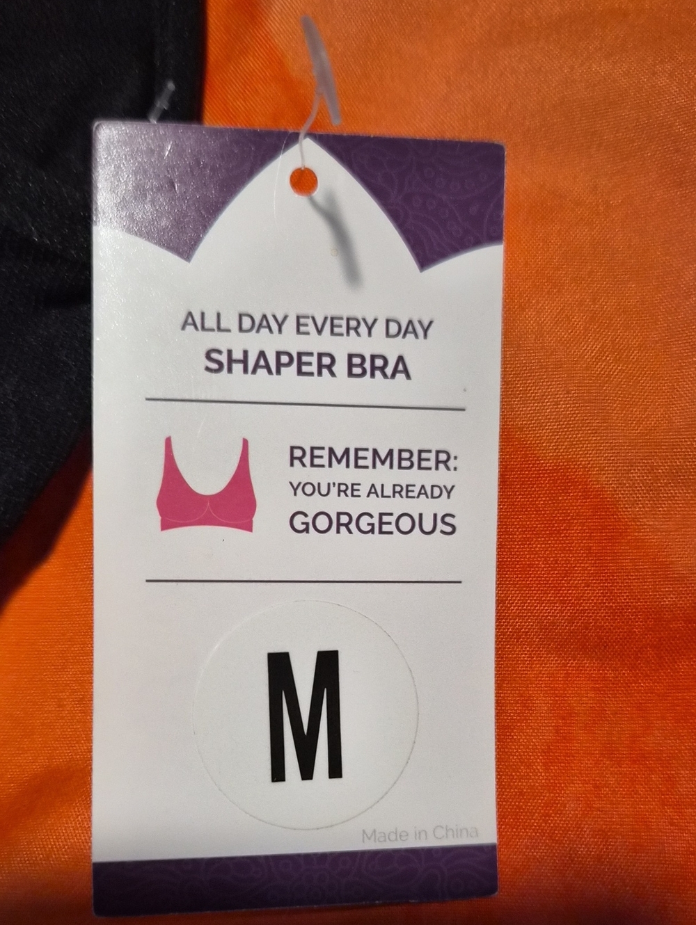 Empetua All Day Every Day Shaper Bra Black Medium NWT - Picture 3 of 5
